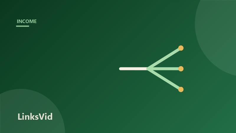 Illustration of freelance and gig work income streams
