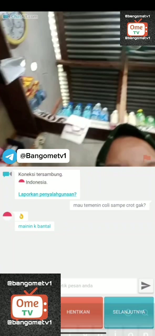 Ometv godain ukhti penjaga warung
