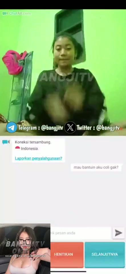 OmeTV abege ngangkang ngasih no wa