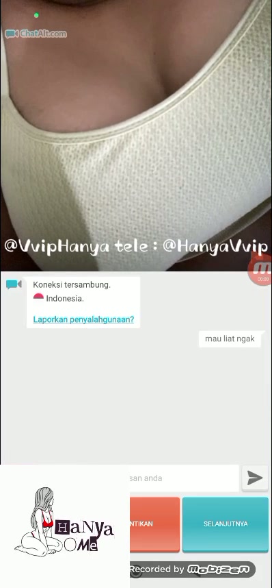 Ome tv bareng Tante toge