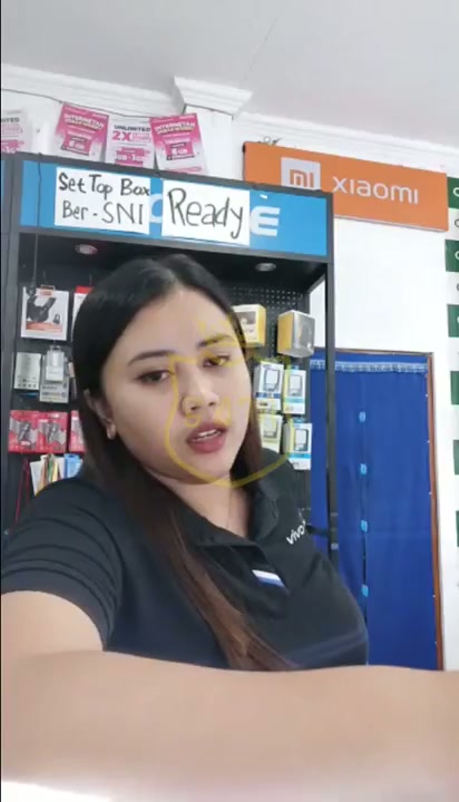 Habis jaga konter lanjut live bugil