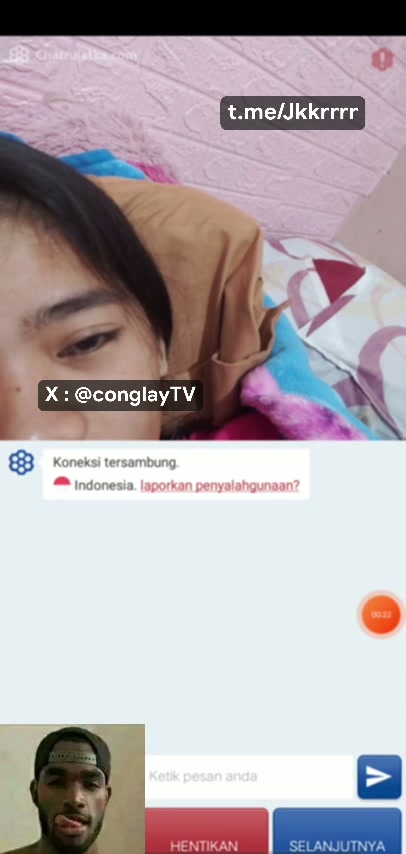 Ome tv cewek nya nurut banget