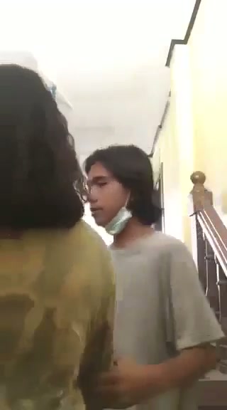 nekat bercocok tanam di tangga masjid hampir ketahuan pejuhi...