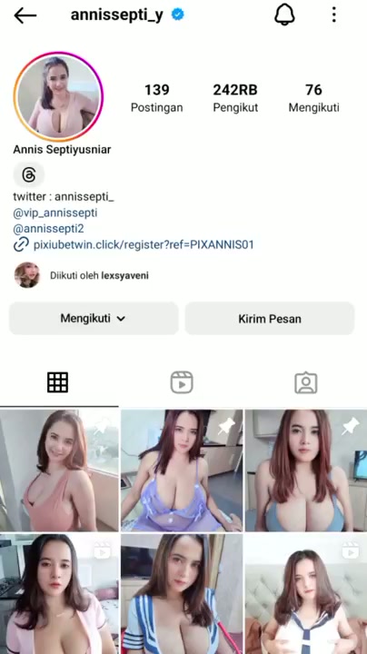 viral indo annis septi tokbrut super besar