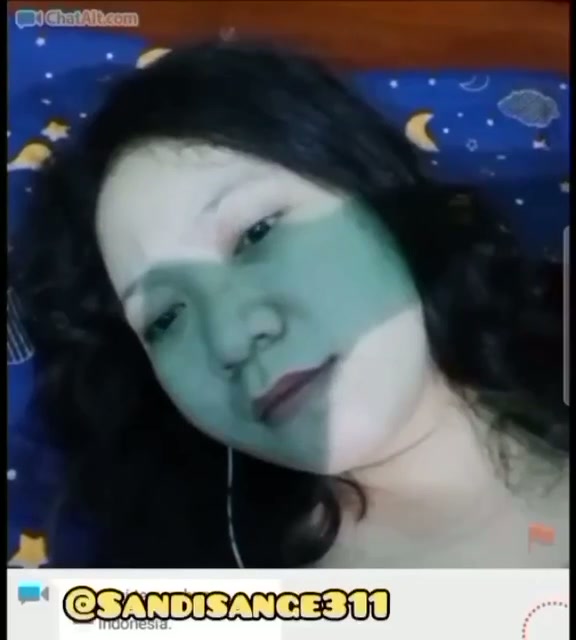 Daster biru mahasiswi main ome sampe crut