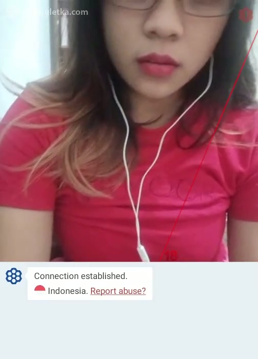 Ome Tv Si baju merah tobrut.mp4