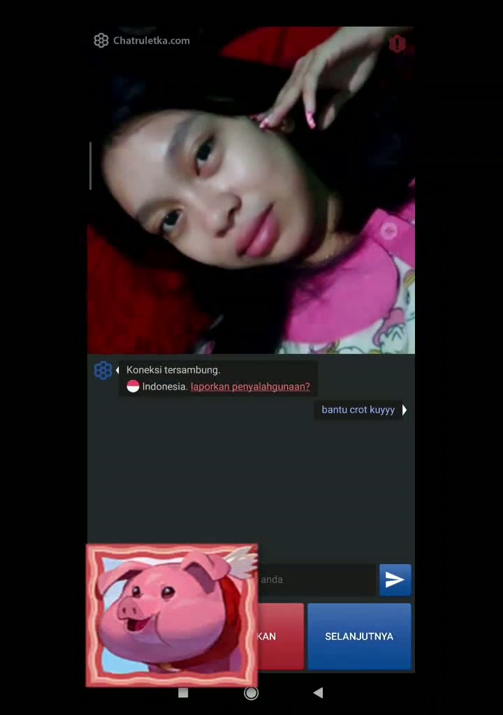 ometv - si cantik TT nya muluus bangeet A79