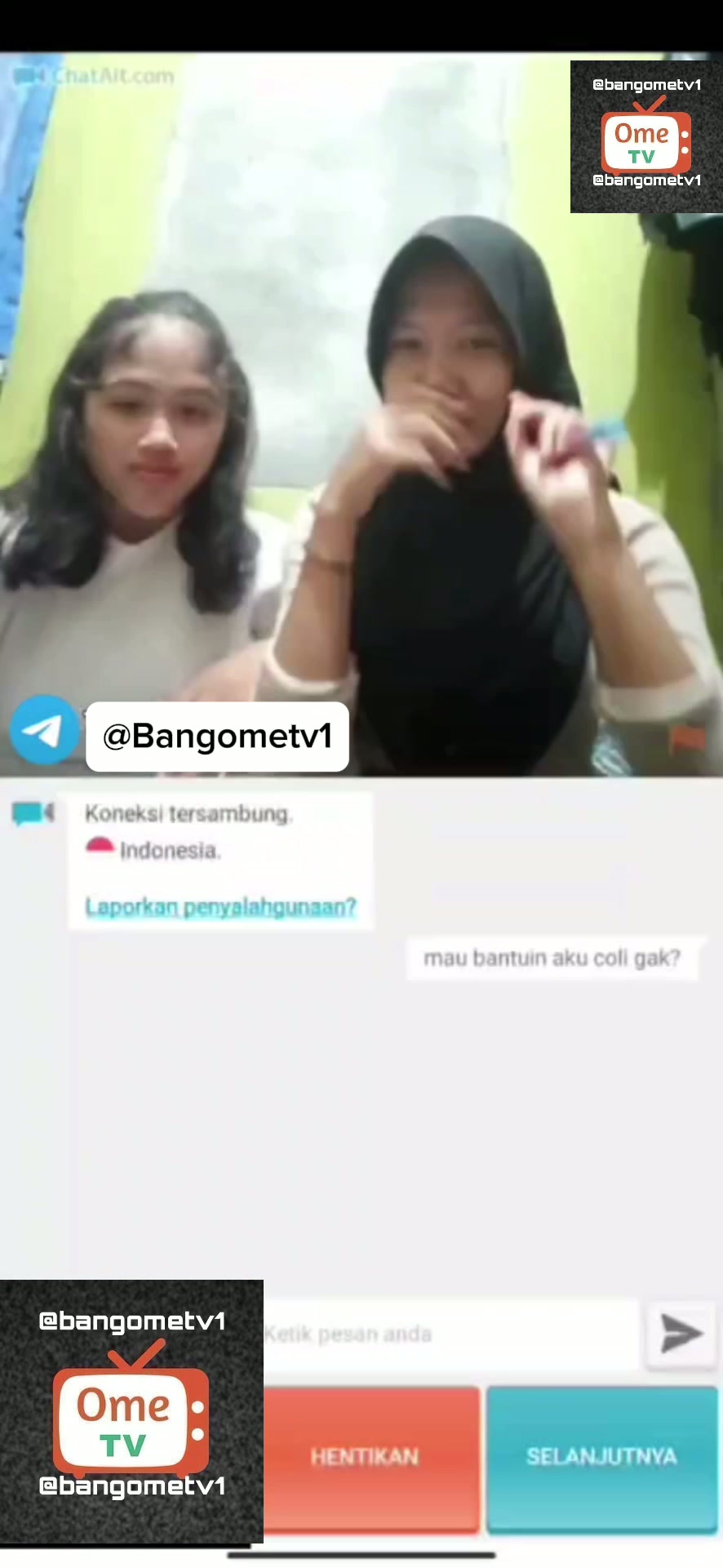 Ometv Di Temenin 2 Cewe Tbrutzz
