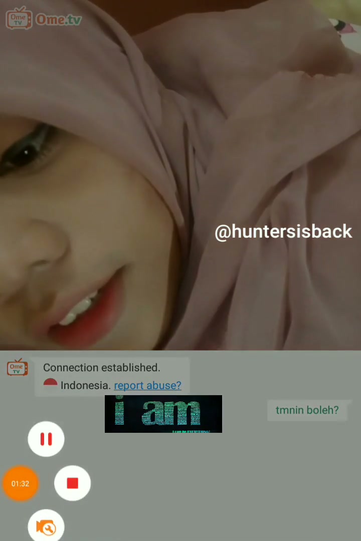 Ome tv hijab cantik penasaran - CHANNEL
